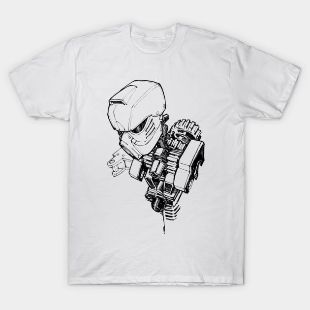 TAHU: ALABASTER VARIANT T-Shirt by Creative Mechanics